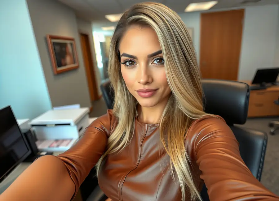 Simple setup for a flattering video call